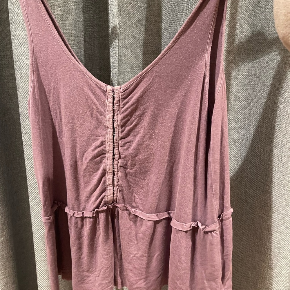 Purple tank